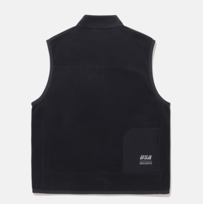 DESCENTE USA TRIATHLON POLARTEC Fleece Vest BLACK ASIAN FIT | eBay