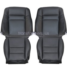 For 2005 2006 Honda Accord Driver Passenger Bottom Top Seat Cover Black Us