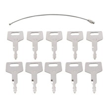 H806 Ignition Keys For Heavy Equipment Takeuchi 7001-00019 10 PCS