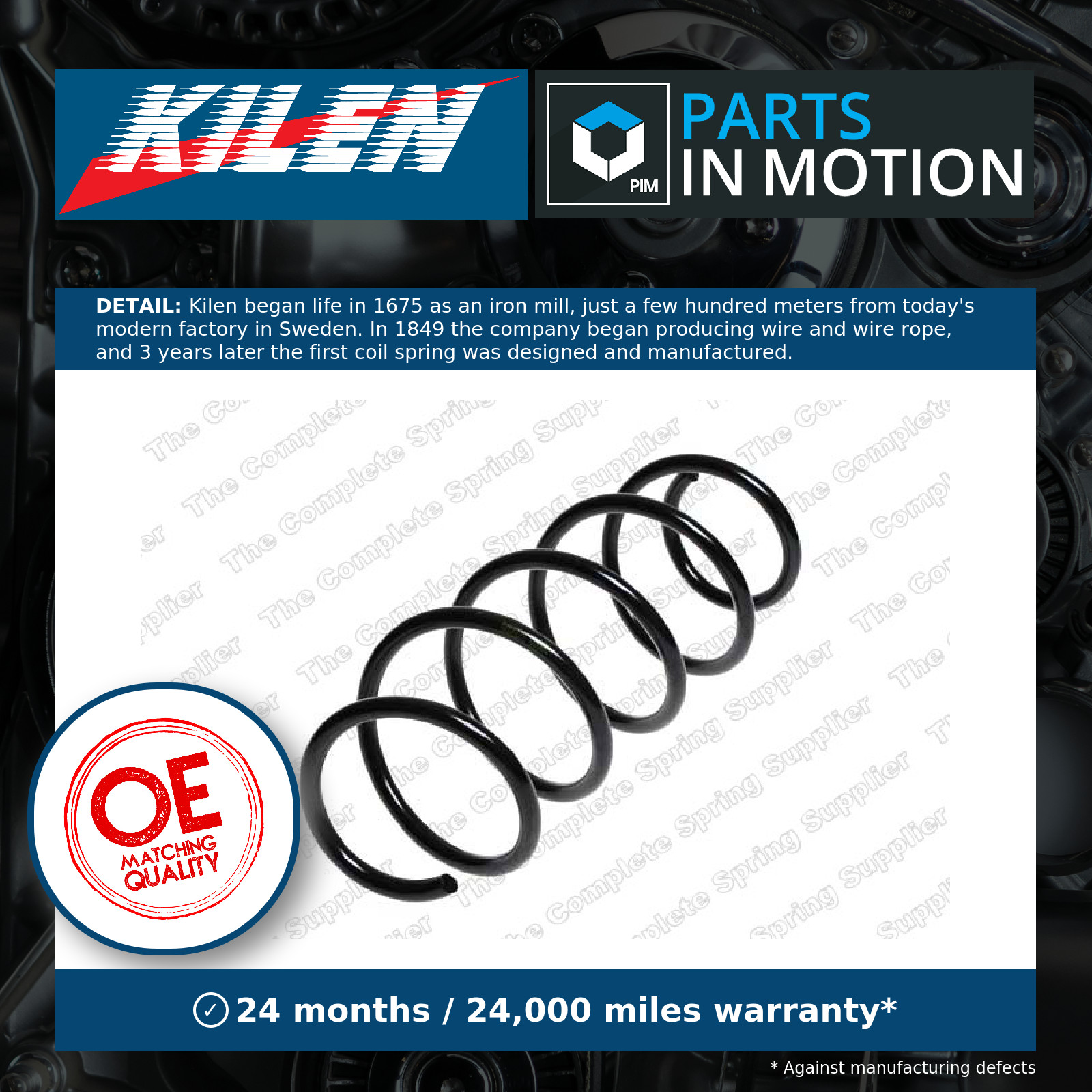 ✅Fits LESJÖFORS 4004259 Coil Spring ⭐UK Seller⭐ - Image 5