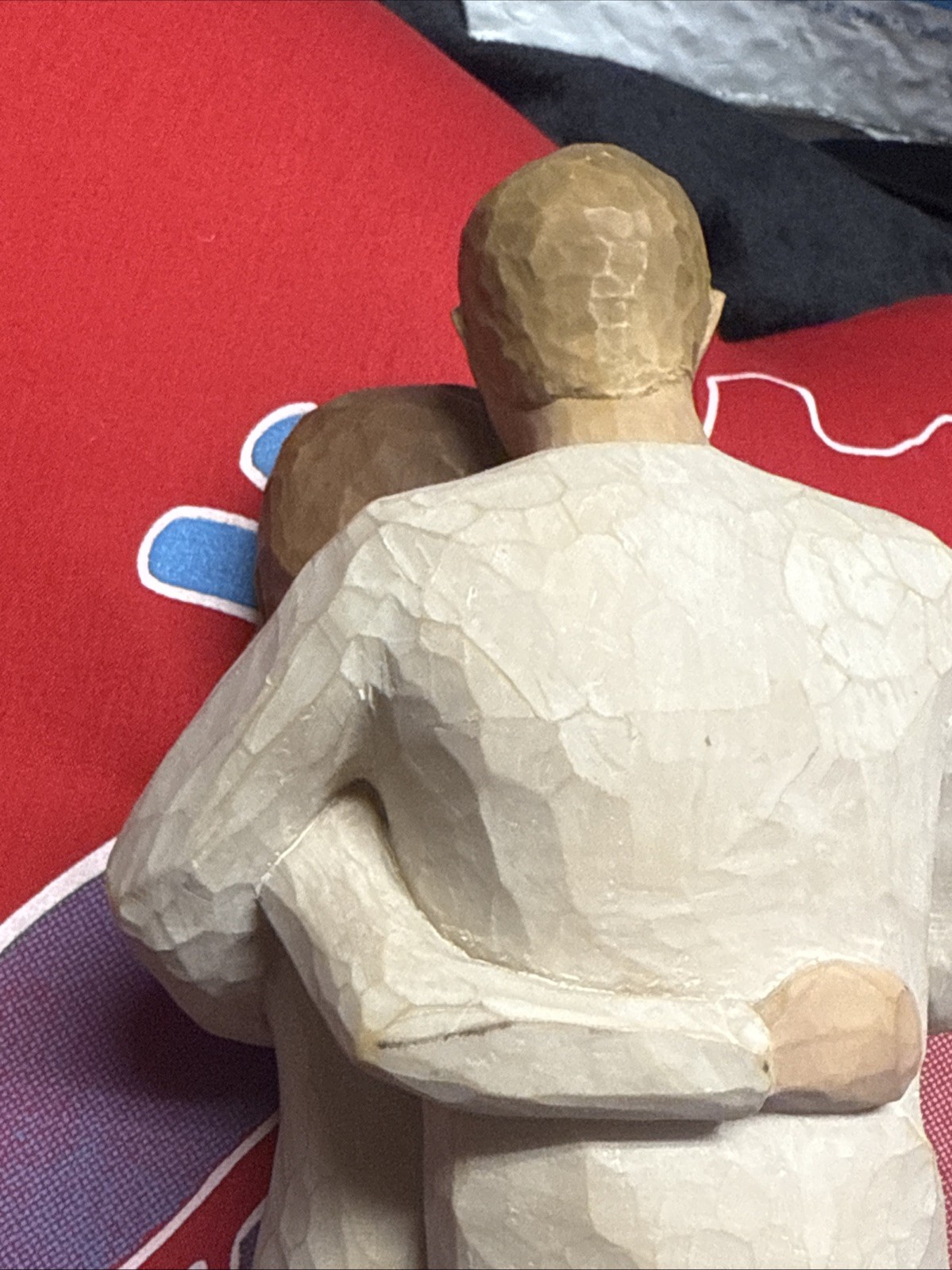 VTG DEMDACO WILLOW TREE SUSAN LORDI FIGURE WE ARE THREE 2006 NEW BABY FAMILY