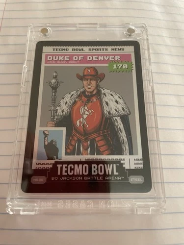 Bo Jackson Battle Arena Tecmo Sports News Duke of Denver John Elway NS36 170