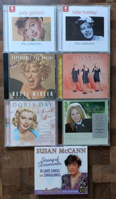 6 Great Female Artists/Albums 8-CD LOT (Artists/Titles Below)*