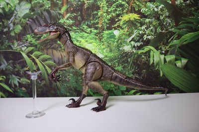 NANMU Jurassic Park III Velociraptor Blood Knight COMPLETE NO BOX