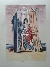 Firmato Giorgio De Chirico - Le Vestali - Certificato