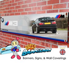 BMW e46 M3 Banner for Garage, Workshop, Showroom etc LARGE