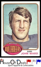 1976 Topps #268 John Ward Tampa Bay Buccaneers Vintage Football Card