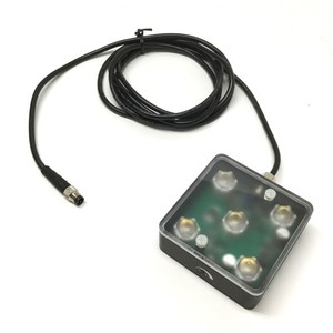 Banner LEDBA70XD4-PM 70mm Machine Vision Area Light, Adjustable Blue LED, 24VDC