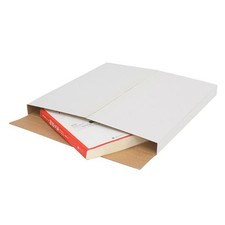 100Pcs Vinyl Record Shipping Mailer Boxes Album Mailing Packaging Boxes White