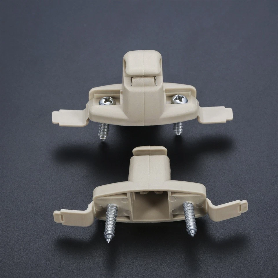 Soporte de clip para para parasol de coche de plástico de 2 piezas 51168243575 para BMW 325Ci 2001-06 Foto 3 de 4