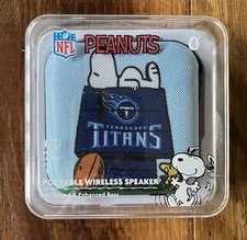 Peanuts NFL Tennessee Titans Portable Wireless Speaker Snoopy Bluetooth Football