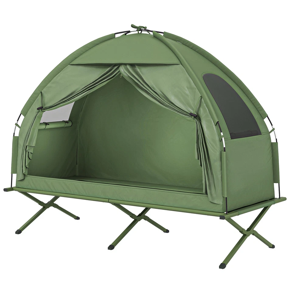 Portable 1 Person Raised Camping Tent Cot Combination for Fishing and Hunting - Image 4 of 4
