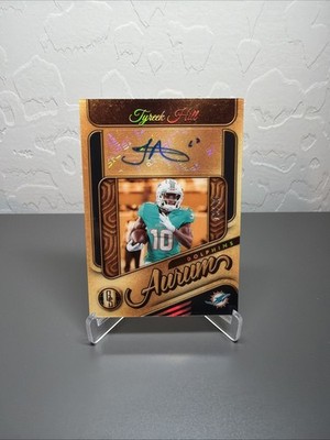 2022 Panini Gold Standard Tyreek Hill Aurum Auto /49 #ARM-THI Miami Dolphins