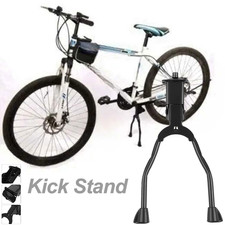 26"-29" Double Leg Mount Bike Kick Stand MTB Mountain Bicycle Kickstand Black