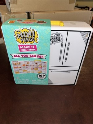 MGA's Mini Verse Make It Mini Food ALL YOU CAN EAT Collection 101+ Pieces Sealed