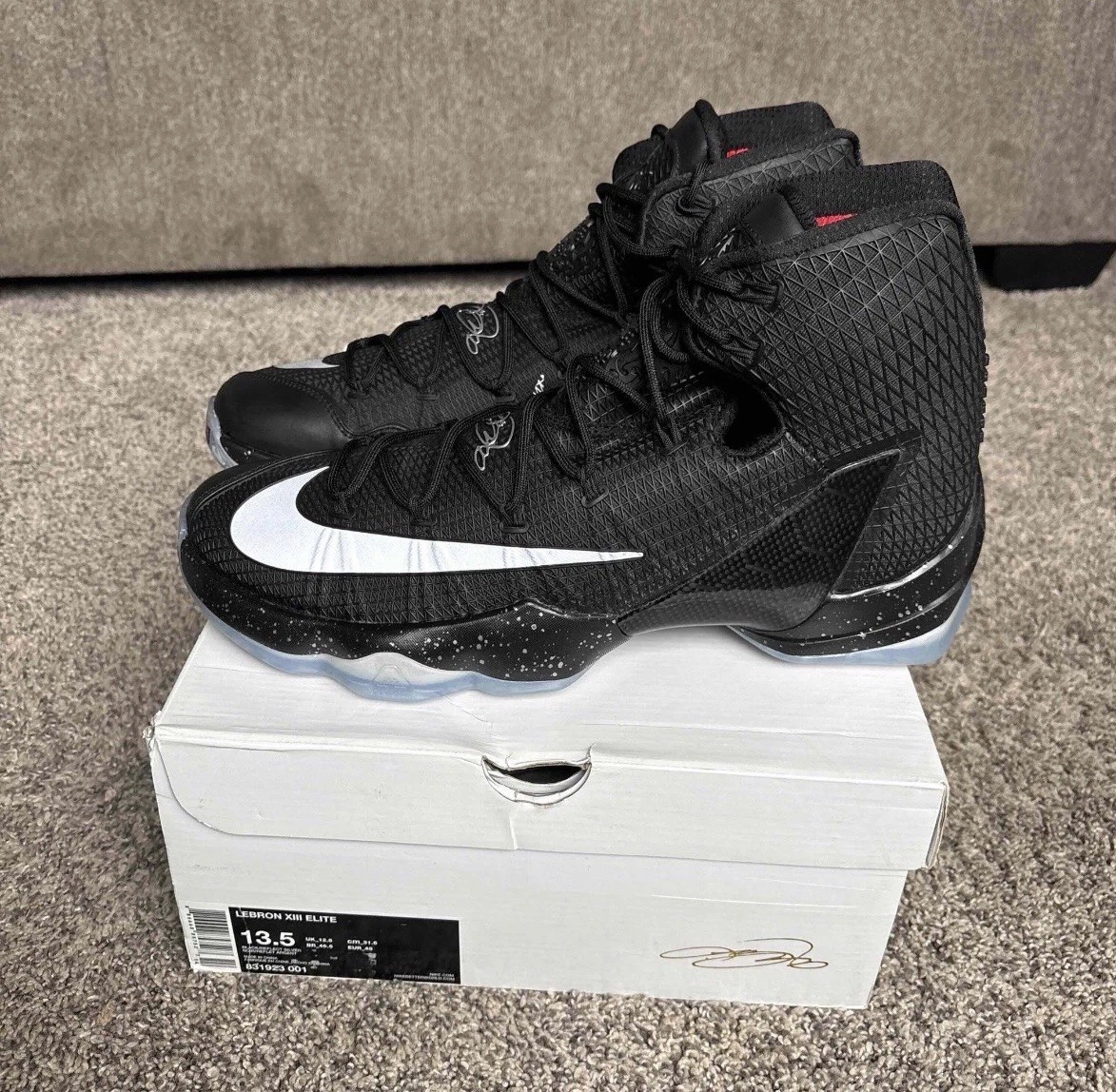 Nike LeBron 13 Elite Black for Sale | Authenticity Guaranteed | eBay