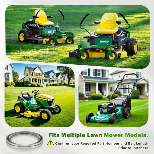 Aufsitzrasenmäher 48" Decksriemen für APY Husqvarna 174368 532174368 Craftsman... - Bild 7 von 8