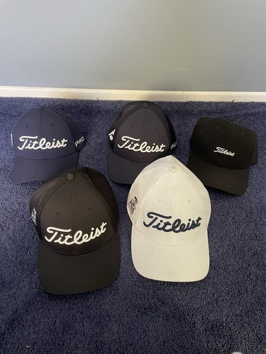 Titleist Golf Hats Lot of 5