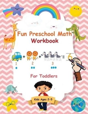 Angela McBride Fun Preschool Math Workbook For Toddlers (Taschenbuch)