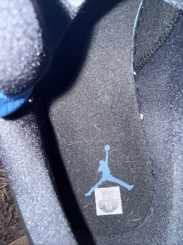 Air Jordan 1 Low University Blue Black Size 13 Clean Nice - Picture 5 of 8