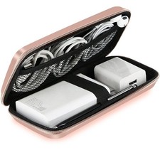 iMangoo Shockproof Travel Essentials Organizer Charger Case, Space-Optimized ...