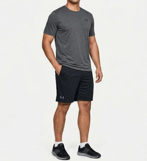 Under Armour UA Tech Shorts Mens 42 Black Golf Hiking Lightweight Quick Dry NWT