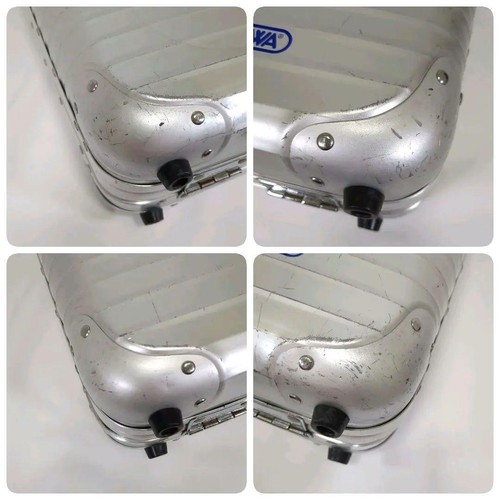 Rimowa Attache Case 23L H14.57 W19.29 D5.51inch Silver Business Case - Picture 13 of 19