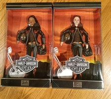 Vintage 2000 Harley-Davidson Barbie 5 Collector Edition Set - NRFB