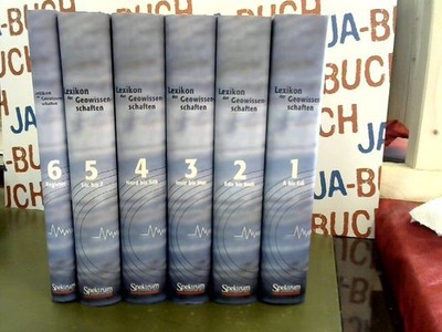 Lexikon der Geowissenschaften (Buchausgabe): Gesamtausgabe in 5 Bänden + 1 Regis