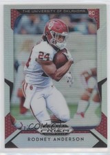 2019 Panini Prizm Draft Draft Picks Silver Prizm Rodney Anderson #109 0a3
