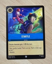 Aladdin Disney Lorcana Trading Card Startle 169/207 NM