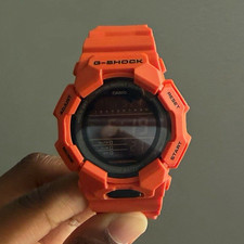 Imagen de Casio G-SHOCK Digital Quartz 200m Orange Resin Strap Sport Watch Alarm