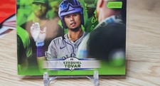 2025 Topps Stadium Club - Ezequiel Tovar #68 Lime Green Foil