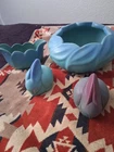 Van Briggle Pottery - Bunny and Bowls