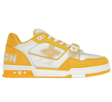 Louis Vuitton Trainer Low Yellow Monogram Denim for sale | eBay