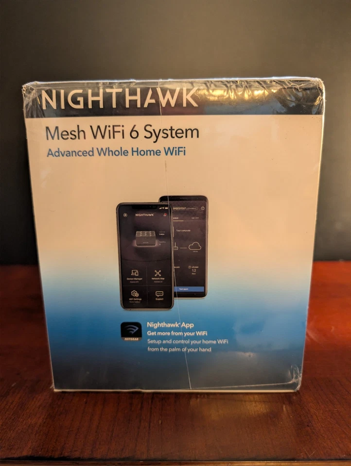 NETGEAR Nighthawk MK6W AX1500 Whole Home Mesh Wi-Fi 6 Router System NEW SEALED - Image 4 of 4
