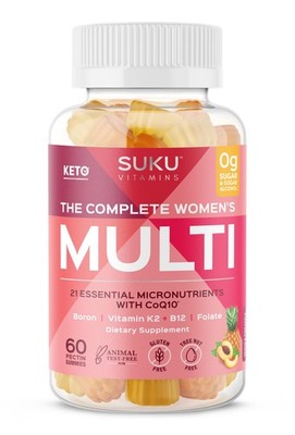 Vitamins - Complete Women's Multi - with Boron, Vitamin K2, B12, A and More f...