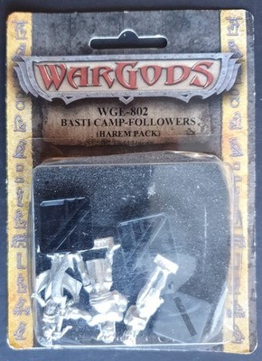Crocodile Games Wargods of Aegyptus Basti Camp-Followers ( Harem pack)