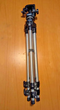 Manfrotto Tripod w/ 3130 Head  3021 Legs   Made in Italy