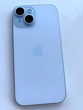 Apple iPhone 15 128GB Blue Unlocked 6.1in iOS 48MP Wi-Fi Bluetooth Bar