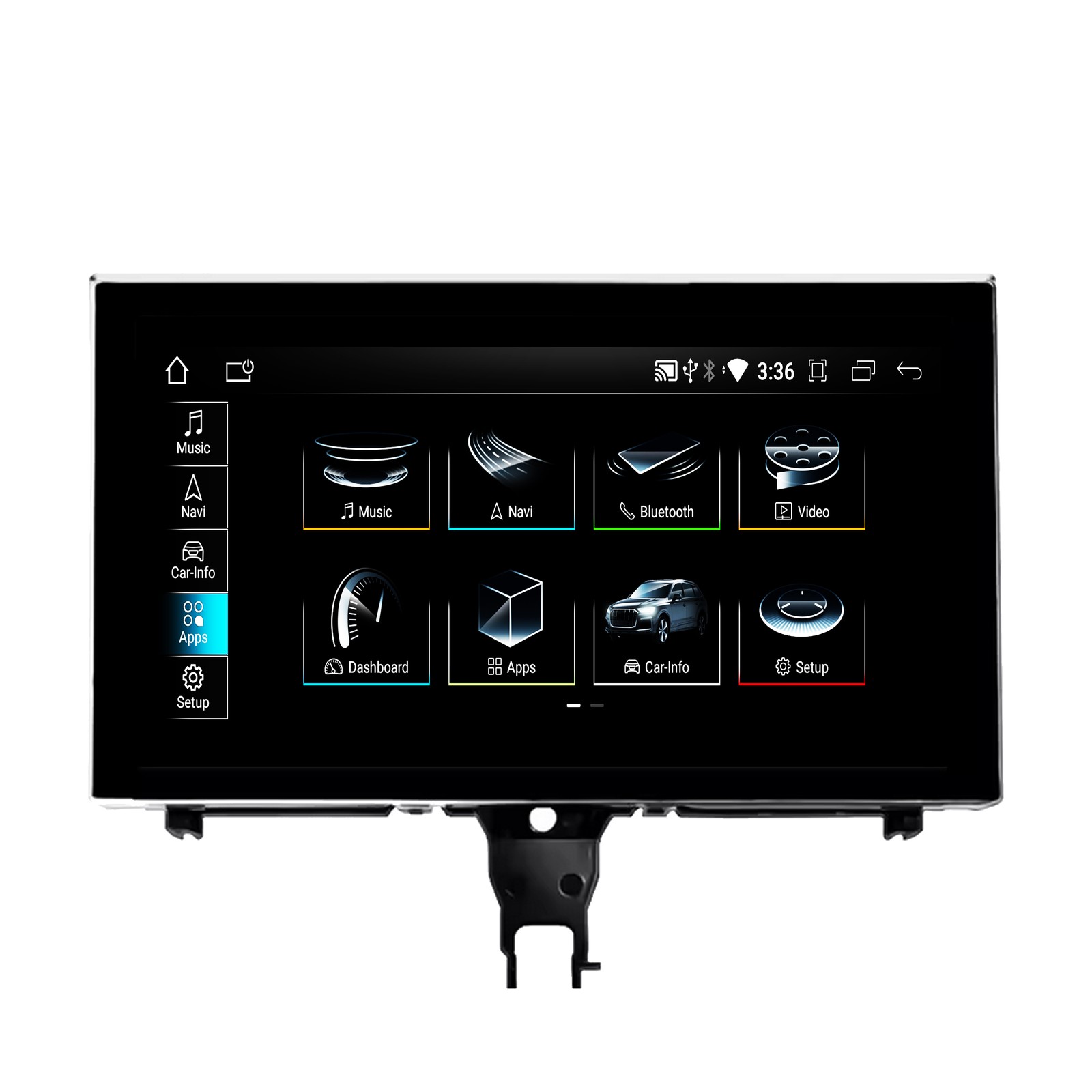 For Audi A6 C7 MMI 3G 9"" Touchscreen Android GPS Navigation CarPlay