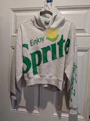 Sprite Graphic Hoodie Pullover Fleece Official Merchandise Women s Medium