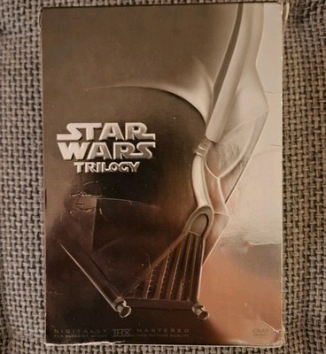 STAR WARS EPISODE 4-6 | 3 DVDs US-Version | Mit Silber Schubcover | Akzeptabel |