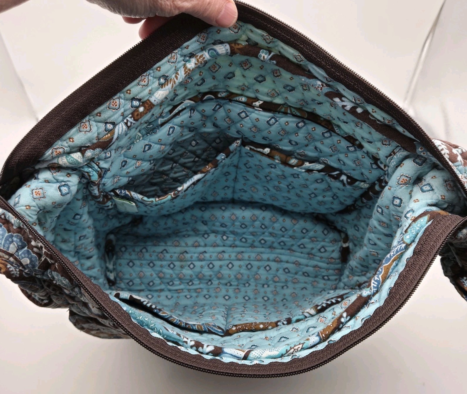 Vera Bradley Java Blue Cargo Sling Crossbody Purs… - image 7