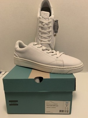 TOMS Men's Travel Lite 2.0 Leather Sneaker Size 7