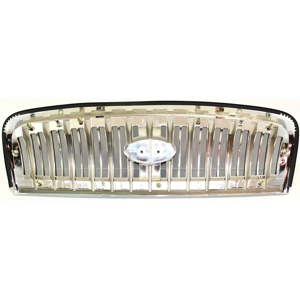 Rejilla para Hyundai Sonata 2002-2004 carcasa cromada con inserto de plástico negro Foto 4 de 4