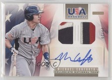 2013 Panini USA Baseball Box Set Prime 19/20 Michael Conforto #7 Auto 0r4