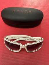 White Rimmed Ralph Lauren Sunglasses With Case 7540/S ODC2