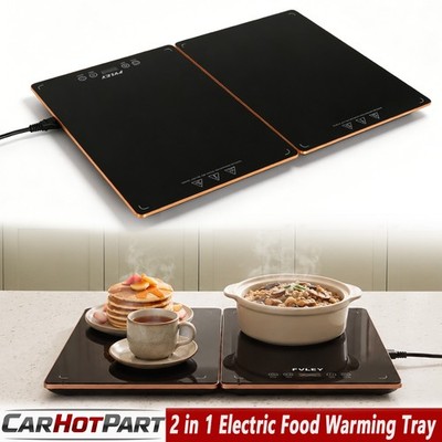 Food Warming Tray for Parties Buffet Food Warmers Electric Warming Tray Pannel
