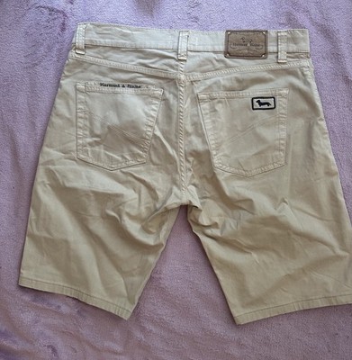 Harmont & Blaine Herren Bermuda Shorts beige Gr. 48 Narrow Fit Baumwolle Stretch